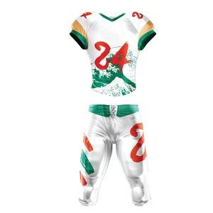 Uniforme Profesional de Fútbol Americano, Ropa Deportiva Personalizada para Equipos, Jersey y Pantalones de Poliéster Premium, Fabricante, Pedidos al por Mayor - Product Image 4
