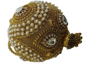 Metal Round <b>Bags</b> <b>Potli</b> <b>Bag</b> for Women - Product Image 1