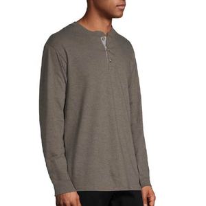 Venta al por mayor personalizado impreso desgastado camisetas Unisex peso pesado 200g manga larga servicio OEM ecológico - Product Image 2