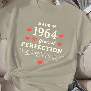 เสื้อยืดผู้หญิงมีความสมบูรณ์แบบใน1964ดีไซน์วินเทจ - Product Image 3