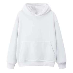 Camiseta con Capucha de Manga Corta para Hombre, Otoño, Diseño Sólido con Cordón Ajustable, Corte Regular, Transpirable y Ecológica - Product Image 2