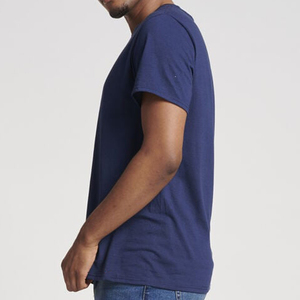 High Quality 100% Cotton Men's T-Shirt Custom Heavy <b>Weight</b> Regular Fit O-Neck Short Sleeve <b>Blank</b> Casual Solid Quick Dry - Product Image 3