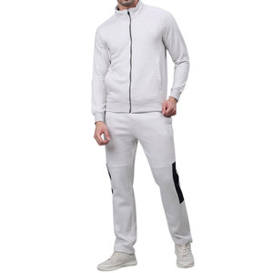 Ensemble de survêtement d'hiver pour homme à capuche, deux pièces, respirant, léger, en coton et polyester de haute qualité, vêtements de sport pour la salle de sport et l'entraînement - Product Image 1