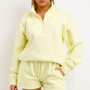 Survêtement de sport pour femmes en gros, personnalisation de marque, OEM, molleton de coton premium, logo personnalisé, fabricant de vêtements de sport - Product Image 5