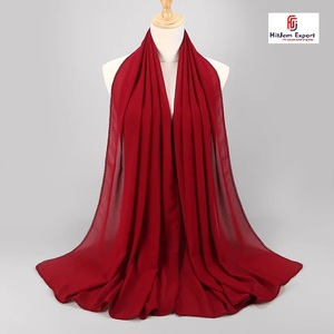 Tela suave para pañuelos de cuello, mezcla de algodón, viscosa y poliéster, accesorio de moda ligero, textil, fabricante OEM ODM de marca privada - Product Image 1