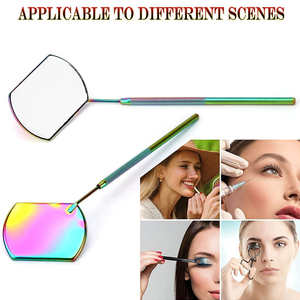 Espejo de Pestañas Desmontable con Diseño de Corazón, Espejo de Mano para Extensión de Pestañas y Lápiz Labial - Product Image 6