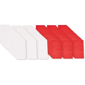 Confezione da 125 Fogli 20 Pollici X 20 Pollici Carta Velina Rossa e Bianca per Tutte le Occasioni, Inclusi Decorazioni per Feste - Product Image 3