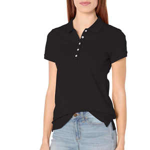 Chemises polo personnalisées pour femmes, en coton respirant, coupe ajustée, décontractées, pour le bureau, chemise brodée pour femmes, vente en gros de chemises pour femmes - Product Image 4