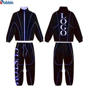 Conjunto Deportivo Cortavientos para Hombre, Ropa de Moda, Conjunto Deportivo Cortavientos 2 en 1 con Cintura Elástica, Diseño Casual Sólido - Product Image 5