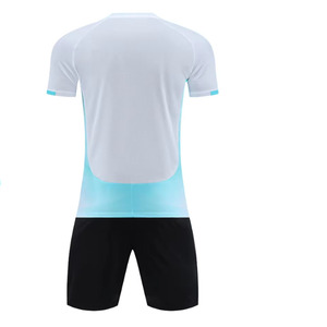 Summer Season Full Sublimation Soccer Uniform for Adults with Automated Cutting Short Sleeves and Breathable Lightweight Fabric - Product Image 2