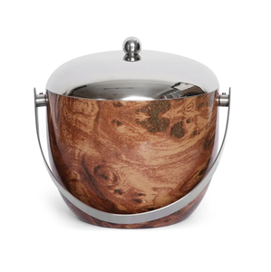 Seau à glace en bois de hêtre de qualité supérieure, design exceptionnel, prix abordable - Product Image 6