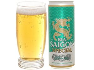 เบียร์ไซ่ง่อน กระป๋องพิเศษ ลายมังกรเขียวทอง คุณภาพพรีเมียม จากเวียดนาม - Product Image 2