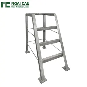 Product Produced Under Strict Operation: Specially Designed Multifunction Ladder Using In Warehouse Building Steel Structure