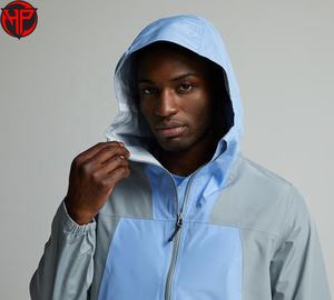 OEM Custom <b>Men's</b> Windbreaker Spring Waterproof Windproof Outdoor Sports <b>Jackets</b> <b>Running</b> Hooded Windbreaker <b>Jacket</b> for <b>Men</b> - Product Image 2