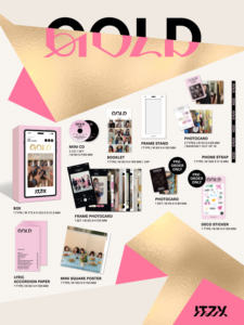 [Korean Original Album] ITZY - GOLD (PHONE BOX VER.) - Product Image 4