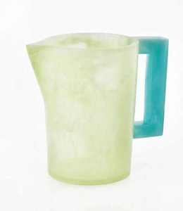 Handmade Resin Jug Decorative Water Pitcher Drinkware Unique Swirl Dishwasher Safe Eco-Friendly Party <b>Table</b> Decor - Product Image 2