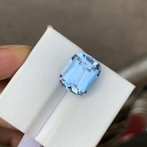 Piedra de Aguamarina Natural Suelta, Facetada, Gema Azul, Calidad Premium, para Joyería, Piedra Preciosa - Product Image 6
