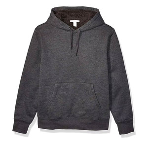 Sudadera con capucha de forro polar para hombre, estilo casual de invierno, para club, gimnasio y deportes - Product Image 1