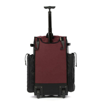 Sacs de sport sur roulettes personnalisés pour baseball et softball, avec poignée, personnalisation par sublimation, capacité 30-40L, haute qualité