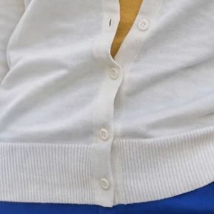 <b>Women</b> Sigma Knitted <b>Cardigan</b> Sweater Classic <b>Button</b> Down Long Sleeve Soft Casual College Style Sorority Knitwear Fashion Top - Product Image 6