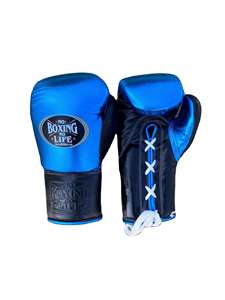 Set de Boxeo 'No Boxing No Life', con Guantes de Cuero Genuino, Correa de Muñeca Ajustable, Protección Completa para los Dedos, Kit de Boxeo Personalizado - Product Image 5