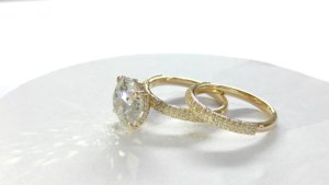 แหวนหมั้นเพชรทรงกลม 14k ทองคำขาว 5 กะรัต E-VVS1 เพชรเลี้ยงในห้องปฏิบัติการ รับรองโดย IGI แหวนเครื่องประดับแฟชั่นสำหรับเธอ จาก Luster Jewelry - Product Image 2