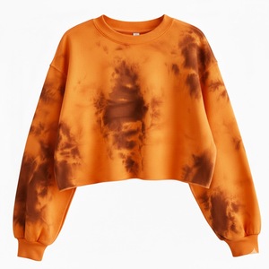 Ladies Winter High Street Fashion Oversized Women's Knitted Hoodies & Sweatshirts Badge Decoration Customizable Colors Sizes - Product Image 4