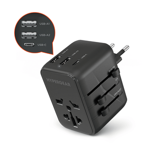 Adattatore da Viaggio Universale USB-C WorldCharge - Product Image 1
