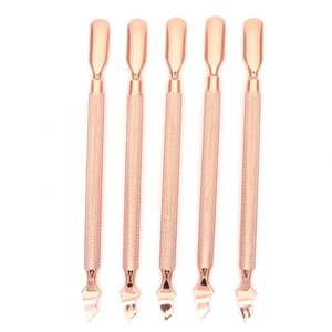 Herramienta de Manicura y Pedicura de Doble Cabeza de Acero Inoxidable, Empujador de Cutículas para Uñas de Manos y Pies, Precio de Fábrica - Product Image 5