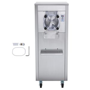 Macchina per Gelato Commerciale 1780W, Nuova 110V, Produce 18L/Ora, Monogusto, con Ruote, in Acciaio Inox 6L - Product Image 1