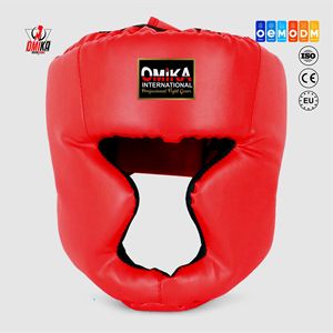 Protector de Cabeza de Cuero para Entrenamiento de MMA y Muay Thai, Personalizable en Color y Tamaño, Cómodo, Duradero y Transpirable, con la Mejor Protección - Product Image 1