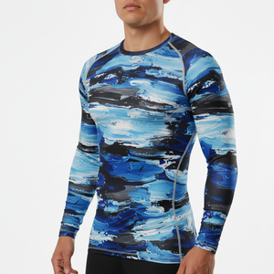 Camiseta de Compresión Transpirable de Secado Rápido, de Spandex y Poliéster, Manga Larga, para Jiu Jitsu, BJJ, Entrenamiento en Gimnasio, Boxeo, para Mujer - Product Image 1