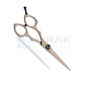 Ciseaux de coiffure professionnels en acier inoxydable 440C, lame tranchante, manche long, pour droitiers, ciseaux de coupe de cheveux - Product Image 3