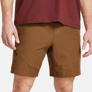 Shorts de basketball athlétiques légers pour hommes, en tissu respirant à séchage rapide, avec taille élastique, pour l'entraînement et la gym - Product Image 3