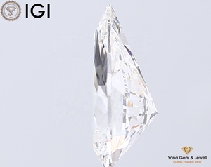 Diamante de Laboratorio CVD de 3.00 Quilates con Corte Pera, Brillo Eterno, con Certificado IGI, Color E, Claridad VVS1, Ideal para Anillo de Compromiso - Product Image 3