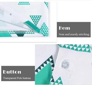 Camiseta Polo para Hombre con Impresión por Sublimación, Camiseta Polo para Hombre con Logotipo por Transferencia de Calor, Camiseta Polo para Hombre con Tela de Alta Densidad - Product Image 6