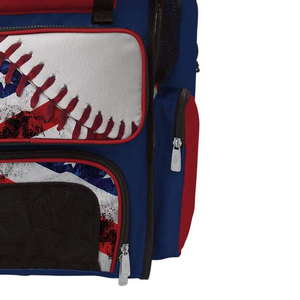Sacs à dos de sport pour équipement de baseball, sacs personnalisés par sublimation, sacs d'école professionnels pour le baseball, pour hommes, légers et durables - Product Image 2