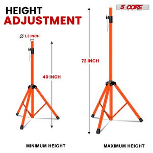 Supporto per Monitor da Studio Regolabile in Altezza SS ECO 2PK ORG WoB, Compatibile con Inserti da 35mm, Sistema di Attrezzature da Palco - Product Image 3