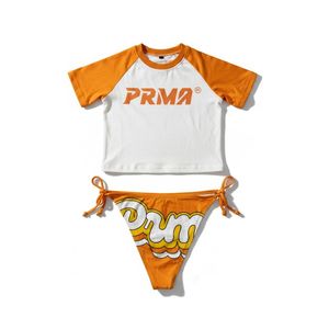 Conjunto de Bikini Elástico y Transpirable para Mujer, Corte Ajustado, Dos Piezas, Spandex y Poliéster Suaves, Venta al Por Mayor, Moda - Product Image 2