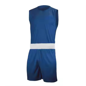 Custom Logo New Style Boxing Uniform Latest Design Custom Made Boxing Uniform New Latest Style <b>Hot</b> Sale Men's Boxing Uniform Set - Product Image 4