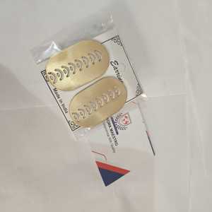 Pendientes de latón chapado en oro de primera calidad, hechos a mano por artesanos, artesanía de comercio justo, la mejor calidad, joyería. - Product Image 2