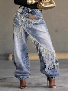 Pantalon baggy pour femme Elite Performance, conçu pour la mode urbaine moderne, offrant un confort maximal et un look élégant. - Product Image 6