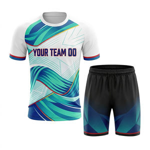 Tenues de tennis personnalisées de haute qualité et respirantes pour hommes, avec impression par sublimation - Product Image 5