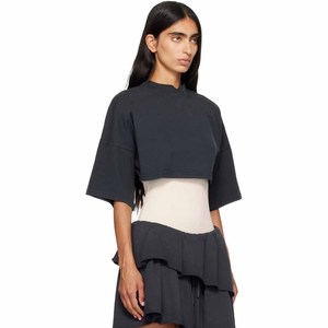 Camiseta de Verano Corta Informal para Mujer, 100% Algodón, Transpirable, Antiencogimiento, Cuello Redondo, con Logotipo, Ecológica, 220g - Product Image 2