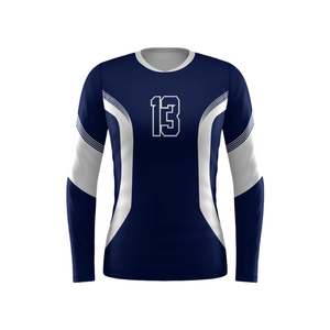 Conjuntos de Camisetas de Voleibol Personalizadas con Cuello Redondo, Impresión Profesional por Sublimación, B2B, 100% Poliéster, Diseño para Equipos Universitarios - Product Image 2