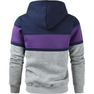 Men Zipper-Up Hoodie <b>Thick</b> <b>Fleece</b> Pullover Sweatshirt Winter Warm Casual Solid Cotton Hip Hop Streetwear Clothing - Product Image 1
