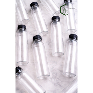 350ml Round PET <b>Plastic</b> Bottle 38mm Neck Screw <b>Cap</b> for Juice Smoothie Detox Beverages OEM Customizable Direct Vietnam Factory - Product Image 5