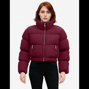 Blouson d'hiver matelassé pour homme avec logo personnalisé, épais, chaud, respirant, prix abordable, coupe oversize, décontracté, style urbain - Product Image 4