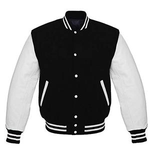2024 <b>Top</b>-Quality Winter Wear Men's Genuine Leather Varsity Jacket - Product Image 5