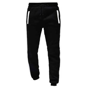 Ensemble de survêtement décontracté pour homme OEM, couleur noire et blanche, pull à capuche et pantalon de jogging, vêtements d'hiver 100% coton - Product Image 3